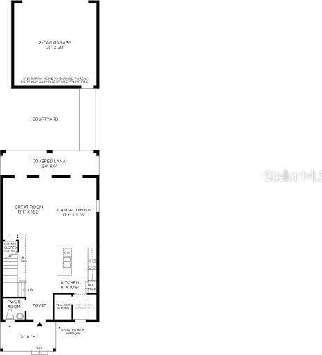 2552 Long Pine Ave, Apopka, FL 32712 - view of room layout