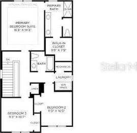 2552 Long Pine Ave, Apopka, FL 32712 - view of room layout