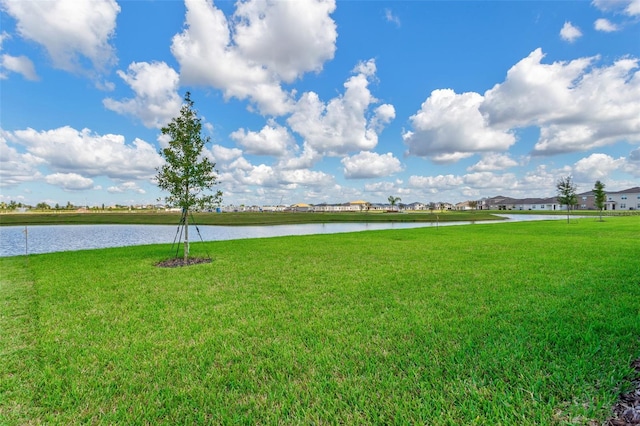 17127 Harvest Moon Way, Bradenton, FL 34211 - view of grassy yard featuring a water view