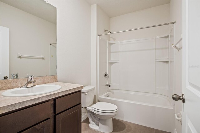 17127 Harvest Moon Way, Bradenton, FL 34211 - bathroom featuring vanity and washtub / shower combination