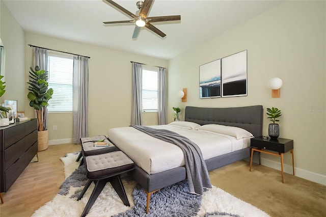 1222 Castlevecchio Loop, Orlando, FL 32825 - bedroom with baseboards and ceiling fan
