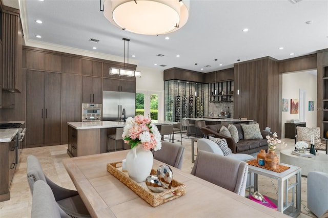 3426 Cocard Ct, Windermere, FL 34786 - dining area featuring recessed lighting