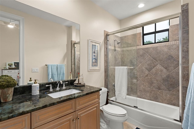 3426 Cocard Ct, Windermere, FL 34786 - bathroom with vanity and bath / shower combo with glass door