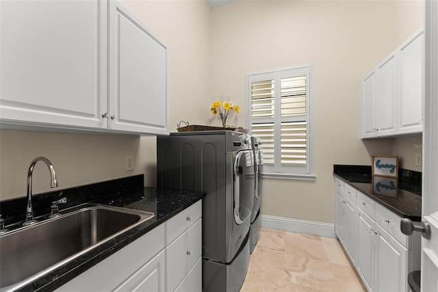 3426 Cocard Ct, Windermere, FL 34786 - washroom featuring cabinet space and separate washer and dryer
