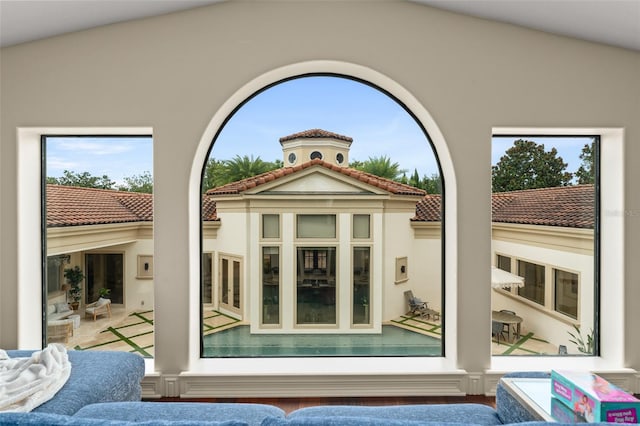 3426 Cocard Ct, Windermere, FL 34786 - rear view of property with stucco siding and a tiled roof