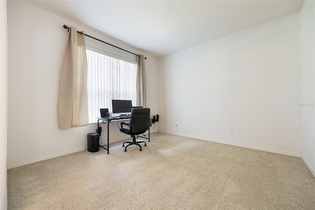 2782 Cedar Knoll Dr, Apopka, FL 32712 - office area featuring carpet floors and baseboards