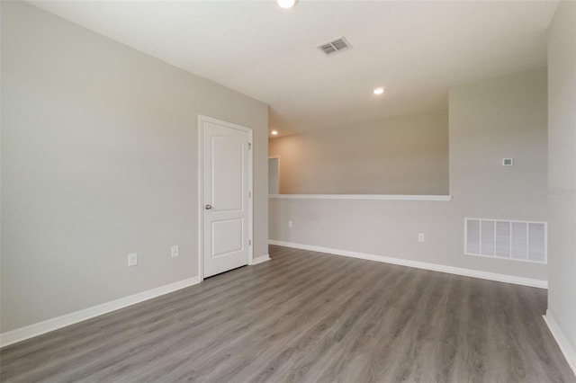 6808 Cranes Roost Rd, Harmony, FL 34773 - spare room featuring wood finished floors and recessed lighting