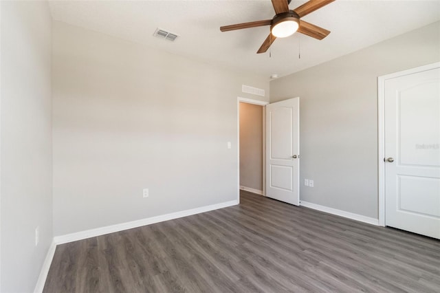 6808 Cranes Roost Rd, Harmony, FL 34773 - unfurnished bedroom featuring wood finished floors and a ceiling fan
