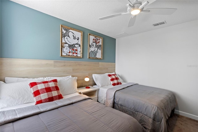 9023 Shadow Mountain St, Davenport, FL 33896 - bedroom featuring ceiling fan and carpet