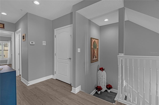 3508 Porta Romano Way, Lake Mary, FL 32746 - corridor featuring wood finished floors and recessed lighting