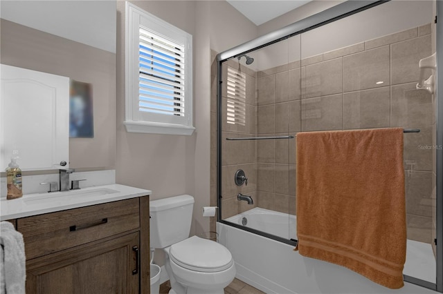 3508 Porta Romano Way, Lake Mary, FL 32746 - bathroom with vanity and shower / bath combination with glass door