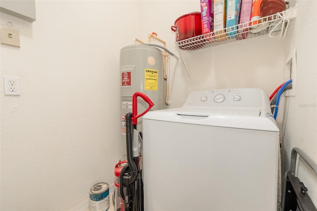1125 Lake Shadow Cir Unit 5308, Maitland, FL 32751 - laundry area with washer / clothes dryer and electric water heater