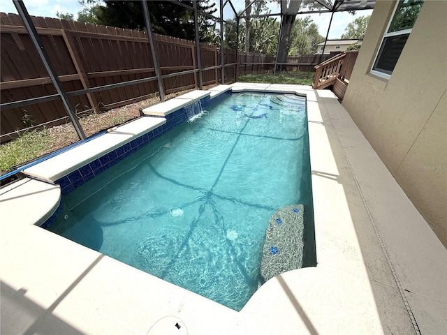 926 Freshmeadow Ct, Apopka, FL 32703 - view of swimming pool with a fenced backyard and a lanai