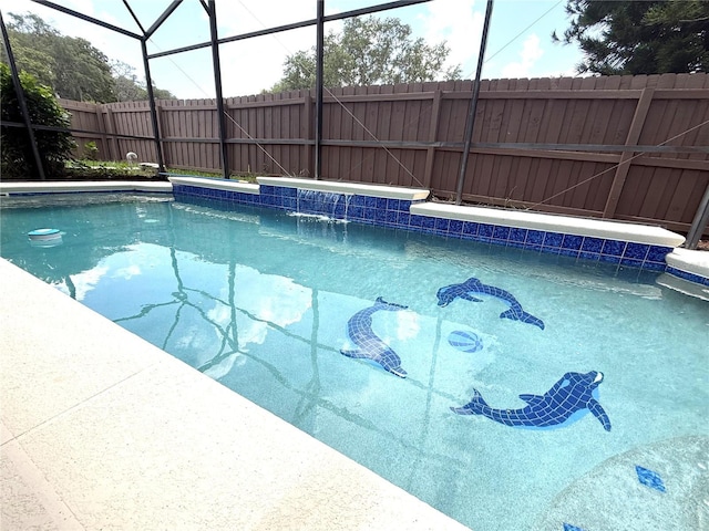 926 Freshmeadow Ct, Apopka, FL 32703 - view of pool with a lanai