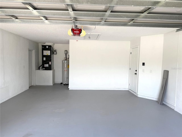 926 Freshmeadow Ct, Apopka, FL 32703 - garage featuring water heater, heating unit, and a garage door opener