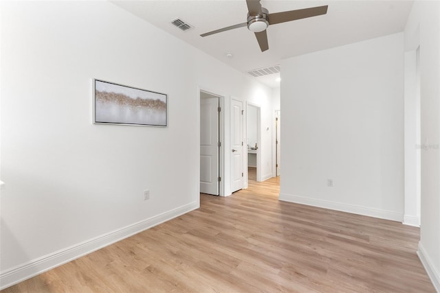 15448 Murcott Blossom Blvd, Winter Garden, FL 34787 - unfurnished bedroom featuring light wood finished floors and ceiling fan