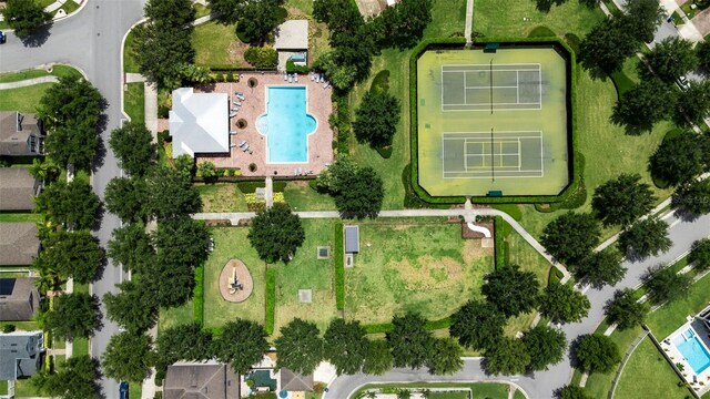 15448 Murcott Blossom Blvd, Winter Garden, FL 34787 - aerial view of a pool area