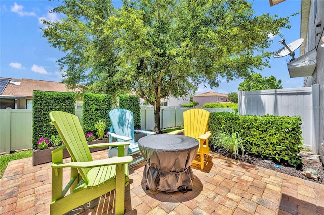 1191 Honey Blossom Dr Unit D, Orlando, FL 32824 - fenced backyard with a patio