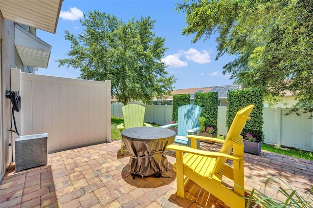 1191 Honey Blossom Dr Unit D, Orlando, FL 32824 - fenced backyard featuring a patio area
