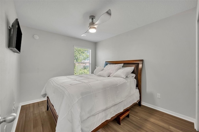 1191 Honey Blossom Dr Unit D, Orlando, FL 32824 - bedroom featuring wood finished floors and a ceiling fan