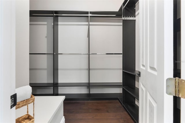 4310 Ethan Ln, Orlando, FL 32814 - spacious closet featuring dark wood finished floors