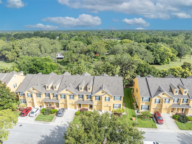1534 Barking Deer Cv, Casselberry, FL 32707 - aerial perspective of suburban area with a heavily wooded area
