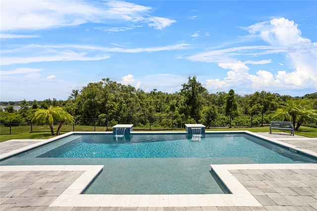 16412 Good Hearth Blvd, Clermont, FL 34711 - view of swimming pool with a patio