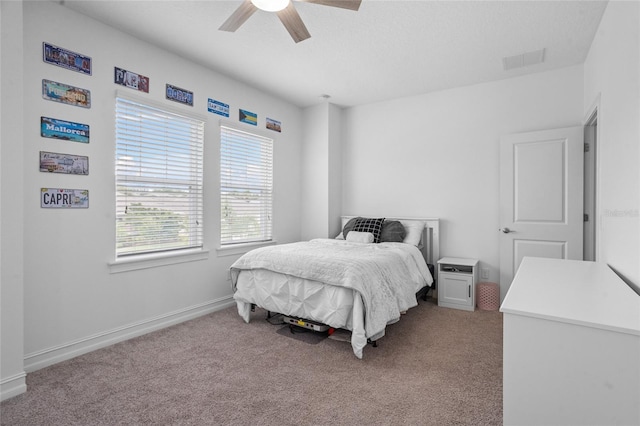 16412 Good Hearth Blvd, Clermont, FL 34711 - bedroom featuring light carpet and a ceiling fan