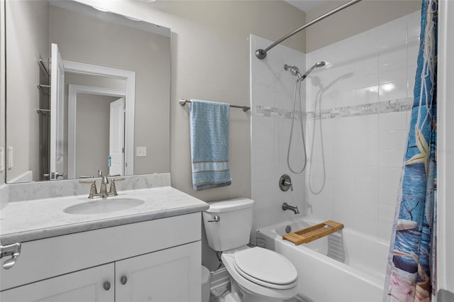 16412 Good Hearth Blvd, Clermont, FL 34711 - bathroom with shower / bath combination with curtain and vanity