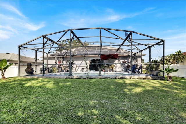 2919 Foraker Way, Kissimmee, FL 34758 - rear view of property with a patio