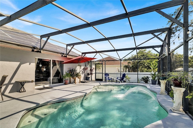 2919 Foraker Way, Kissimmee, FL 34758 - view of pool with a patio and a lanai