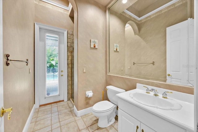 307 Running Wind Ln, Maitland, FL 32751 - full bath with vanity, tile patterned floors, and a shower