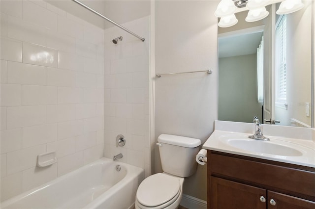 207 Spalding Way, Deland, FL 32724 - bathroom with vanity and shower / bathtub combination