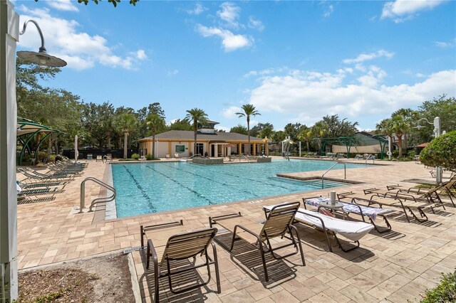 207 Spalding Way, Deland, FL 32724 - community pool with a patio