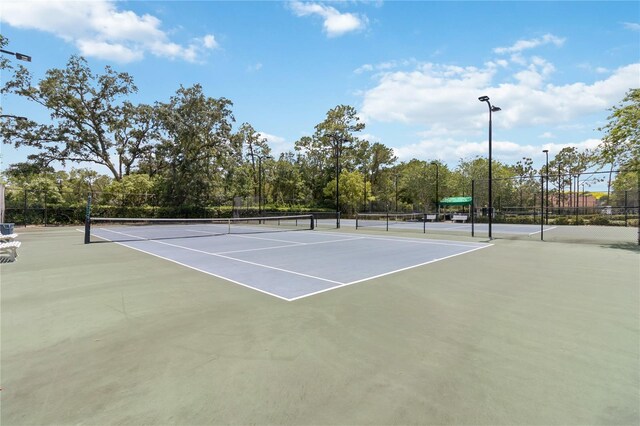 207 Spalding Way, Deland, FL 32724 - view of tennis court with community basketball court