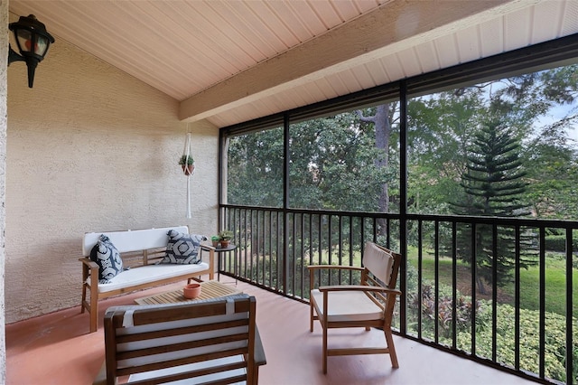 7742 Sugar Bend Dr Unit 7742, Orlando, FL 32819 - sunroom with vaulted ceiling