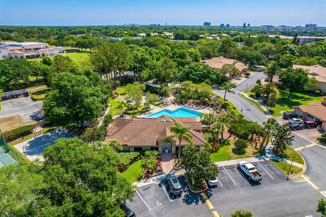 7742 Sugar Bend Dr Unit 7742, Orlando, FL 32819 - bird's eye view of a pool