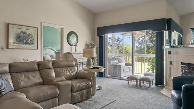 165 Durham Pl Unit 165, Longwood, FL 32779 - living area with carpet floors and healthy amount of natural light
