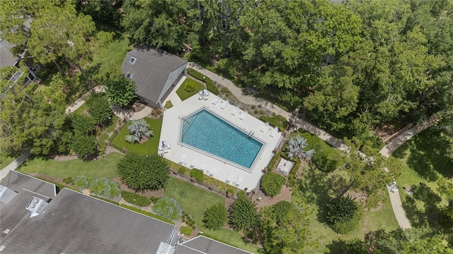 165 Durham Pl Unit 165, Longwood, FL 32779 - aerial view of property's location with a pool area