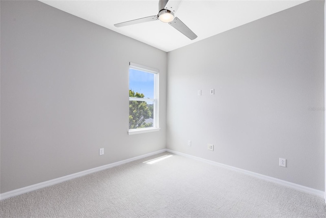 8290 Nemours Pkwy, Orlando, FL 32827 - carpeted spare room featuring ceiling fan and baseboards