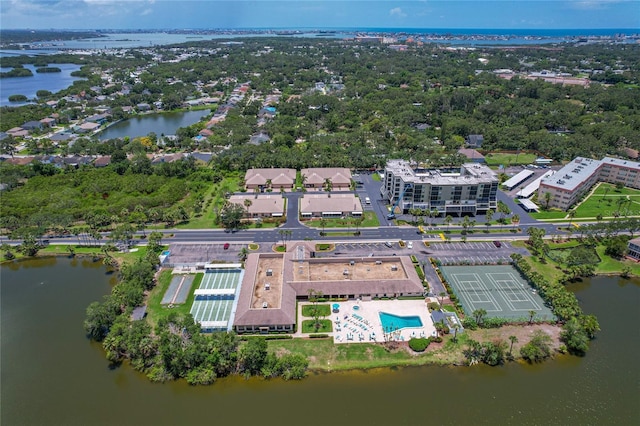 9860 62nd Ter N Unit 1047, Saint Petersburg, FL 33708 - bird's eye view of a nearby body of water