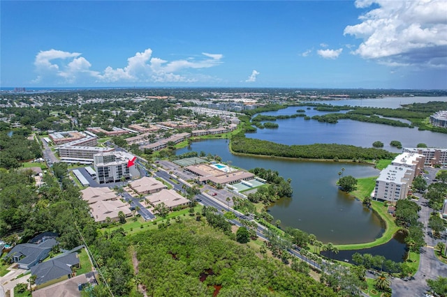 9860 62nd Ter N Unit 1047, Saint Petersburg, FL 33708 - drone / aerial view of a large body of water