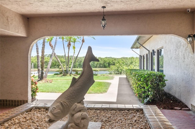9860 62nd Ter N Unit 1047, Saint Petersburg, FL 33708 - view of yard with a water view
