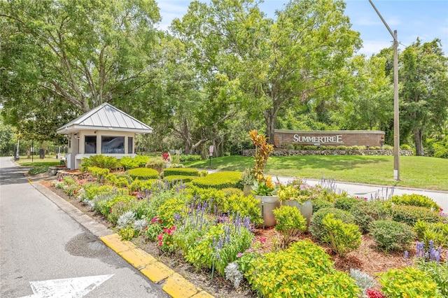 11923 Boynton Ln Unit B, New Port Richey, FL 34654 - surrounding community featuring view of wooded area and a lawn