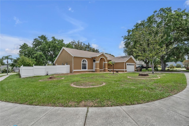 12713 Pine Arbor Dr, Clermont, FL 34711 - ranch-style house with a garage and stucco siding