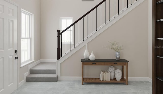 2486 Celebration Blvd, Celebration, FL 34747 - entrance foyer with stairs and plenty of natural light