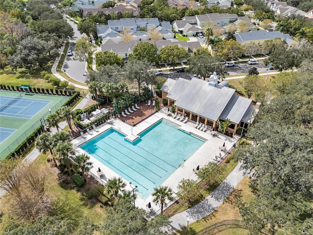 5263 Beach River Rd, Windermere, FL 34786 - view of property location with a pool area and nearby suburban area
