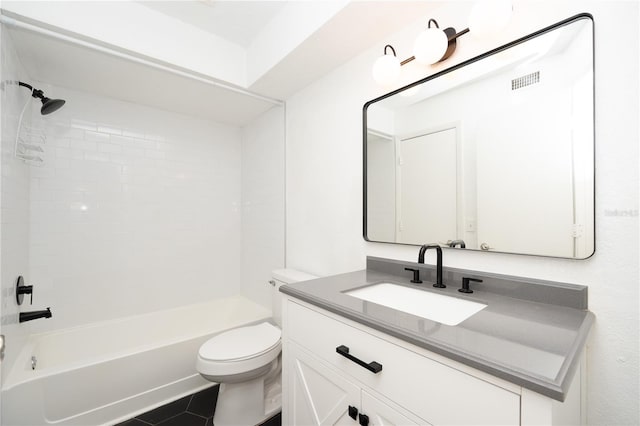5160 Conroy Rd Unit 21, Orlando, FL 32811 - bathroom featuring vanity,  shower combination, and tile patterned floors