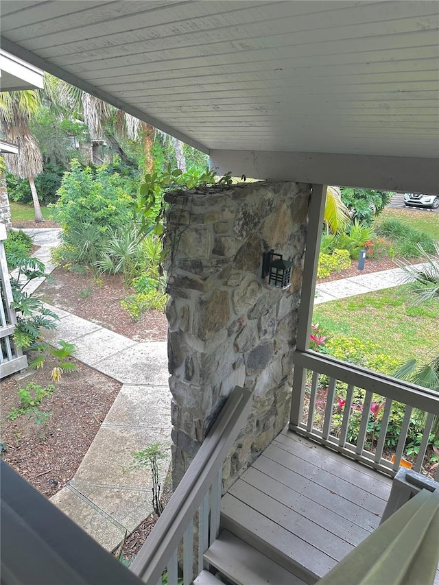 116 Palm View Ct Unit 3535/6, Haines City, FL 33844 - view of wooden deck