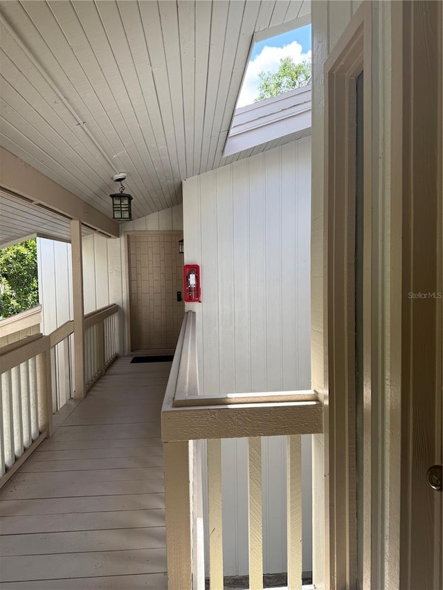 116 Palm View Ct Unit 3535/6, Haines City, FL 33844 - hall with wood-type flooring